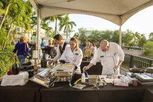 food and wine event at lifestyle center draws crowd